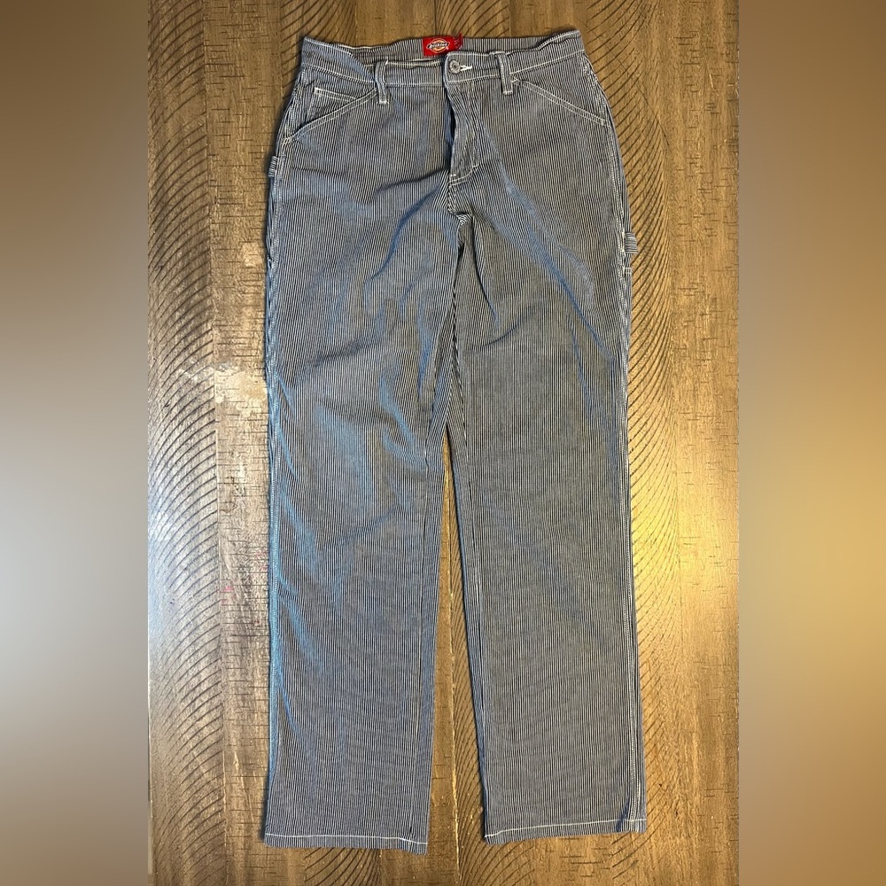 Dickies engineer stripe carpenter pants women’s size 1/25
